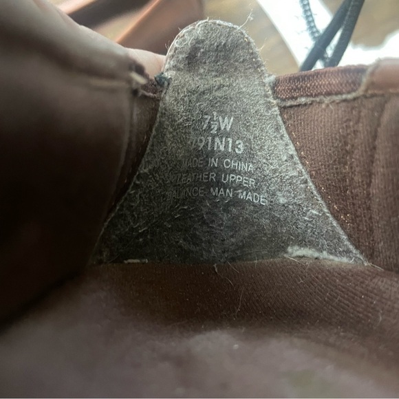 Naturalizer Brown Genuine Leather Flats Comfort Shoe Style 791N13 Size 7.5 Wide - Picture 7 of 10